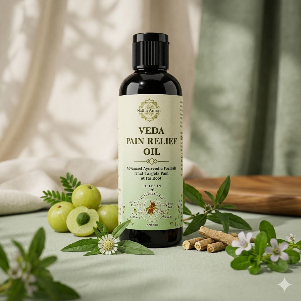 Natha Amrat Veda Pain Relief Oil Advanced Ayurvedic Pain Relief Oil