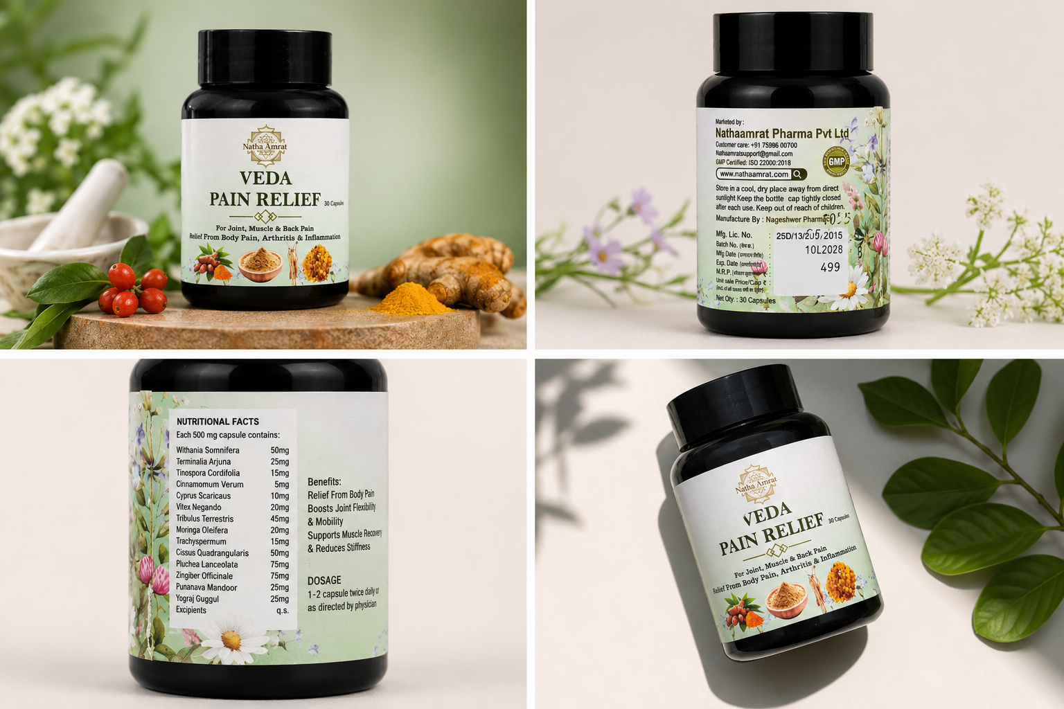 Natha Amrat Veda Pain Relief