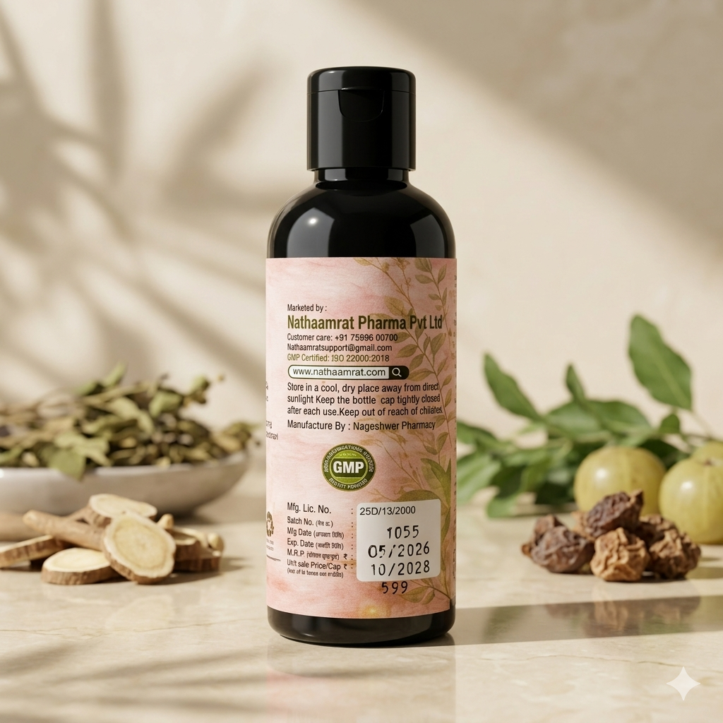 Natha Amrat Tricho Veda Oil  Advanced Ayurvedic Hair Growth Oil