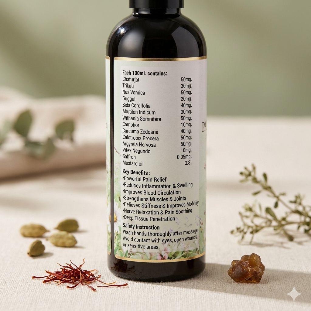 Natha Amrat Veda Pain Relief Oil Advanced Ayurvedic Pain Relief Oil